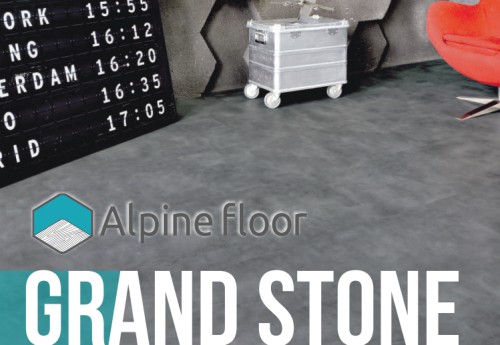 Кварцвиниловая плитка Alpine Floor Grand Stone